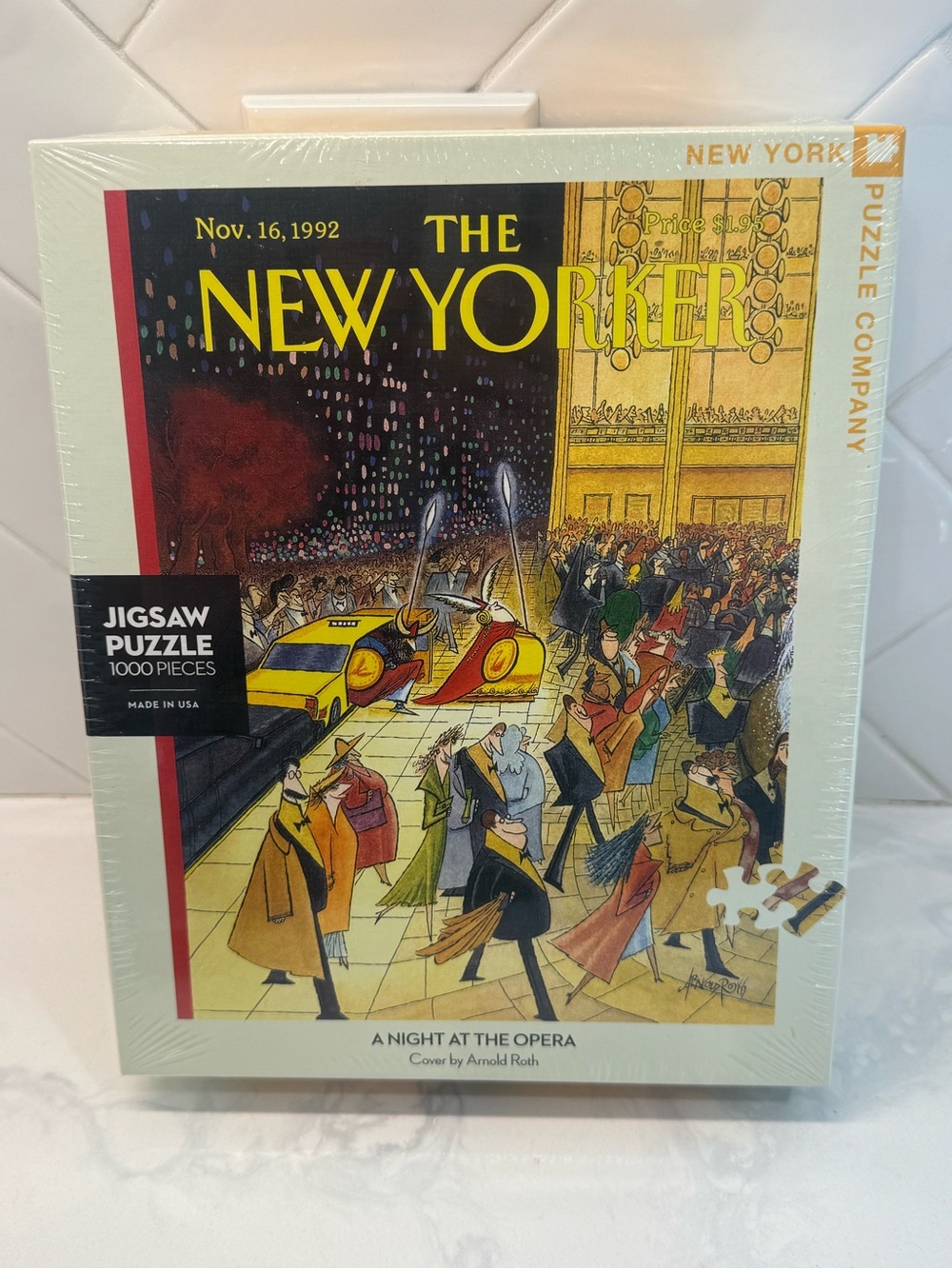 New sealed New Yorker 'A Night at the Opera' Jigsaw Puzzle 1000 piece